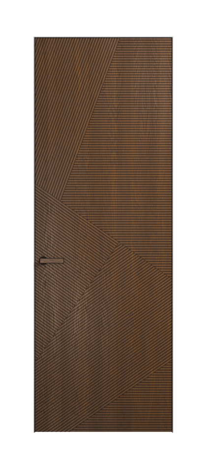 Дверь межкомнатная Velvet 8213 Дуб каштановый матовый. Скрытый короб Черный Цена 1084200 . Фабрика дверей Волховец 8 (800) 551 43 19 Межкомнатная дверь Velvet 8213 Дуб каштановый матовый. Цена 1084200 | Volhovec