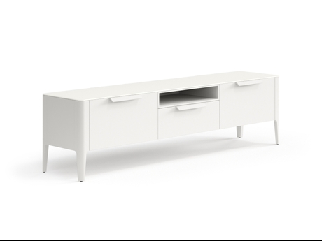 Мебель ТВ тумба Piega. Цвет Матовый тёплый серый. Материал Гладкая эмаль. Коллекция ТВ тумба Piega. Фото. Мебель ТВ тумба Piega. Цвет Матовый тёплый серый. Материал Гладкая эмаль. Коллекция ТВ тумба Piega. Картинка.