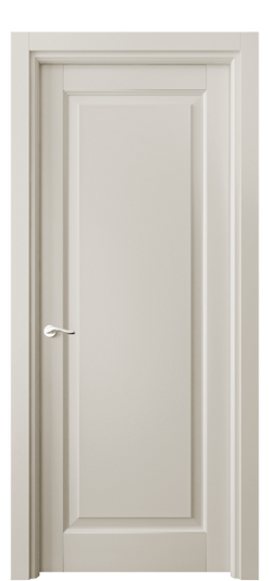 Дверь межкомнатная 0701 МОС . Цвет Матовый облачно-серый. Материал Гладкая эмаль. Коллекция Лигнум. Картинка.
