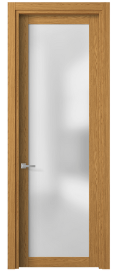 Дверь межкомнатная 2102 ВНД САТ. Цвет Ванильный дуб. Материал Ламинатин. Коллекция Planum. Картинка.