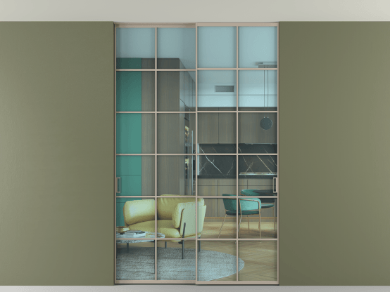 Алюминевая перегородка АЛПР 040.05_АБСК_ПРОЗ ГОЛ_new. Цвет Алюминий бисквитный. Материал Алюминий в эмали. Коллекция Перегородка Formato внутри проёма скрытое крепление в потолок 2 створки. Фото. Алюминевая перегородка АЛПР 040.05_АБСК_ПРОЗ ГОЛ_new. Цвет Алюминий бисквитный. Материал Алюминий в эмали. Коллекция Перегородка Formato внутри проёма скрытое крепление в потолок 2 створки. Картинка.