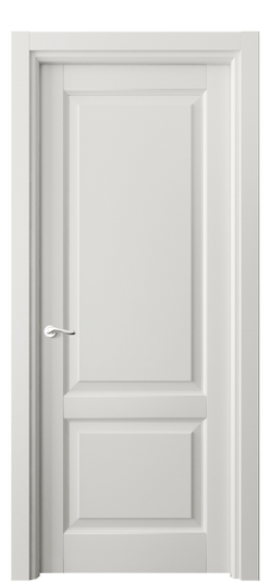 Дверь межкомнатная 0741 МСР. Цвет Матовый серый. Материал Гладкая эмаль. Коллекция Лигнум. Картинка.