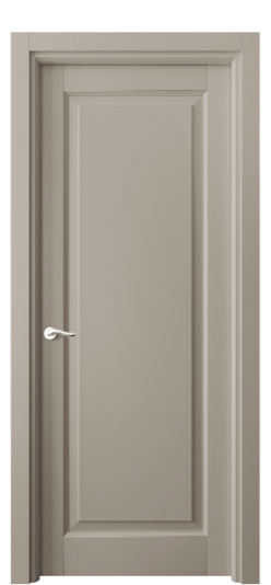 Дверь межкомнатная 0701 МБСК. Цвет Матовый бисквитный. Материал Гладкая эмаль. Коллекция Лигнум. Картинка.
