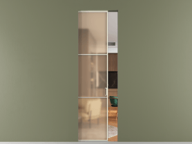 Алюминевая перегородка АЛПР 040.03 ММБ САТ ОРАНЖ. Цвет Алюминий молочно-белый. Материал Алюминий в эмали. Коллекция Перегородка Formato скрытый пенал 1 створка. Фото. Алюминевая перегородка АЛПР 040.03 ММБ САТ ОРАНЖ. Цвет Алюминий молочно-белый. Материал Алюминий в эмали. Коллекция Перегородка Formato скрытый пенал 1 створка. Картинка.