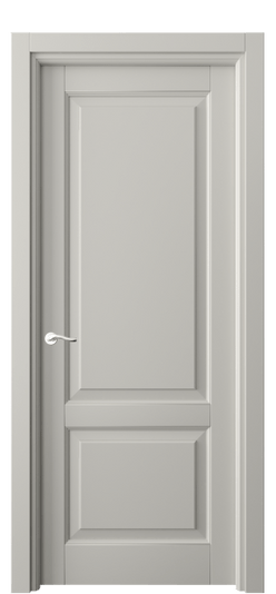 Дверь межкомнатная 0741 МТСР. Цвет Матовый тёплый серый. Материал Гладкая эмаль. Коллекция Лигнум. Картинка.